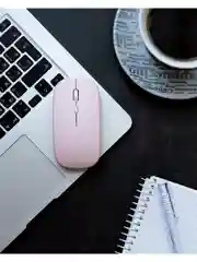 Розовый мышь беспроводная мышка для ноутбука бесшумная компьютерная
