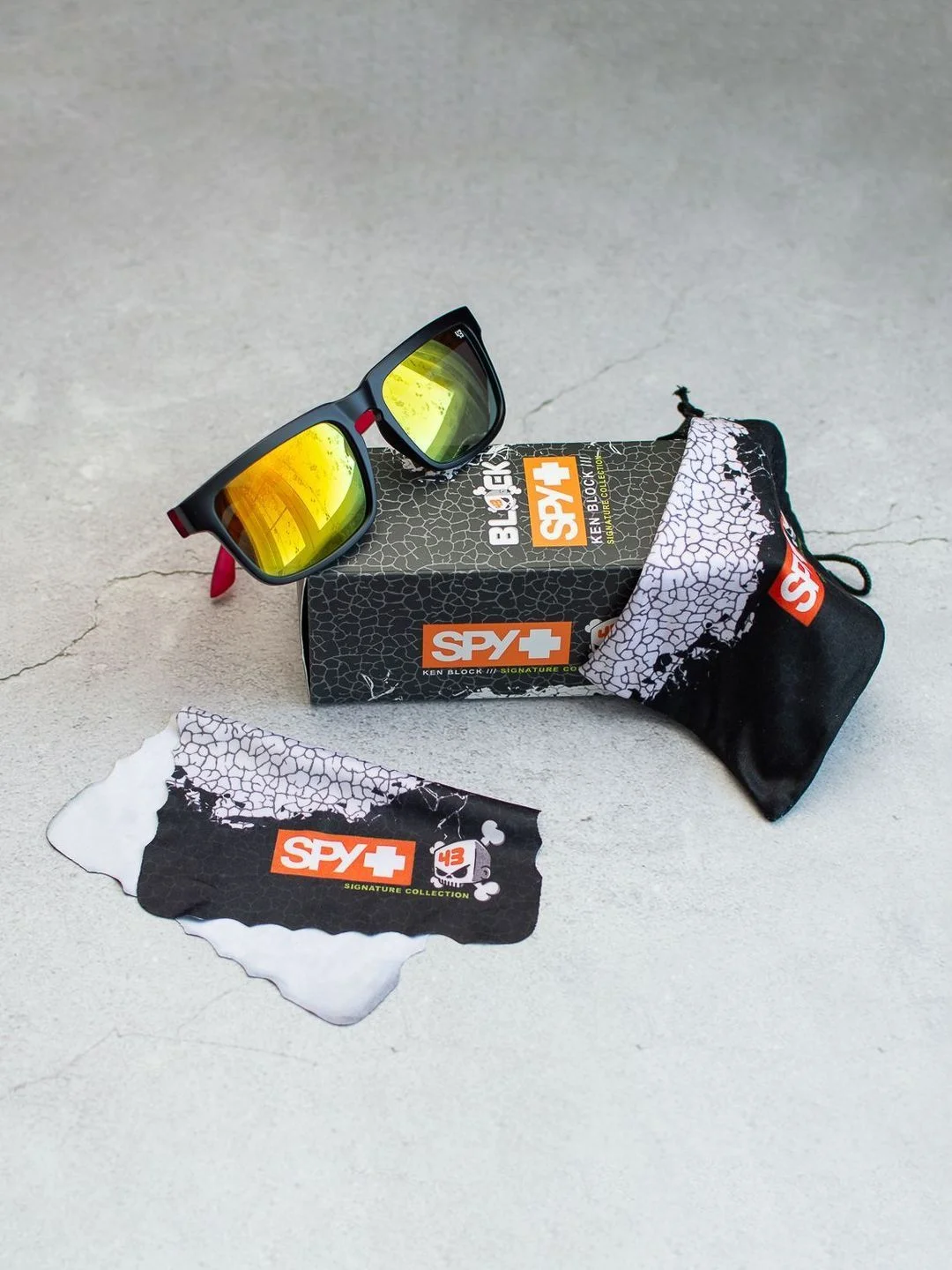 Красный солнцезащитные очки Spy Ken Block / Солнечные очки / Солнцезащитные очки мужские, женские