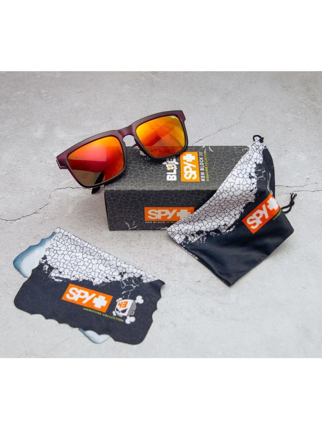 Бордовый солнцезащитные очки Spy Ken Block / Солнечные очки / Солнцезащитные очки мужские, женские