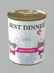 Влажный диетический корм для собак и кошек Best Dinner Recovery, 12 штук по 340 г