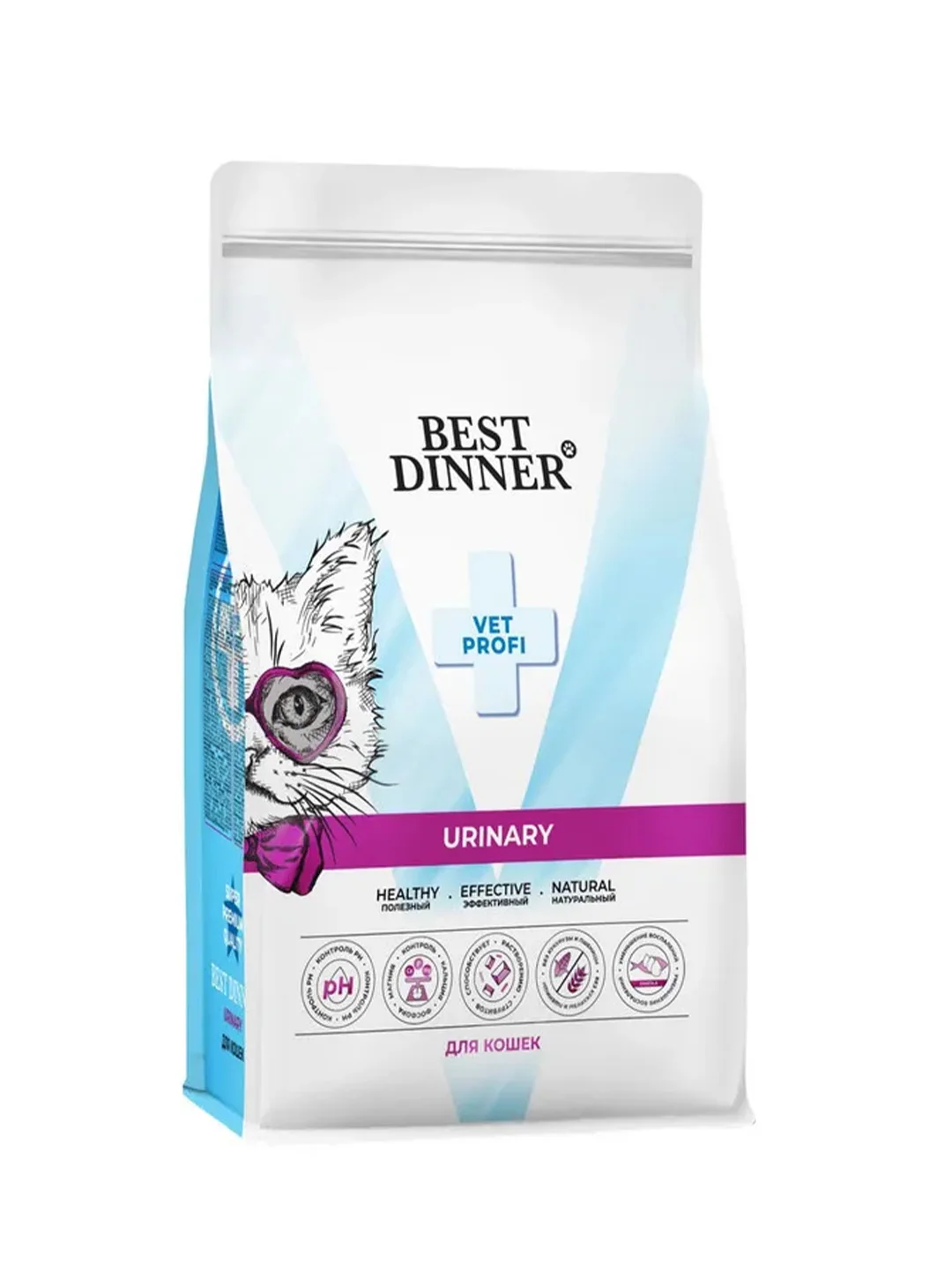 Сухой корм для кошек Best Dinner Vet Profi Urinary, 1,5 кг