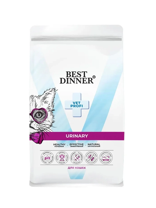 Сухой корм для кошек Best Dinner Vet Profi Urinary, 1,5 кг