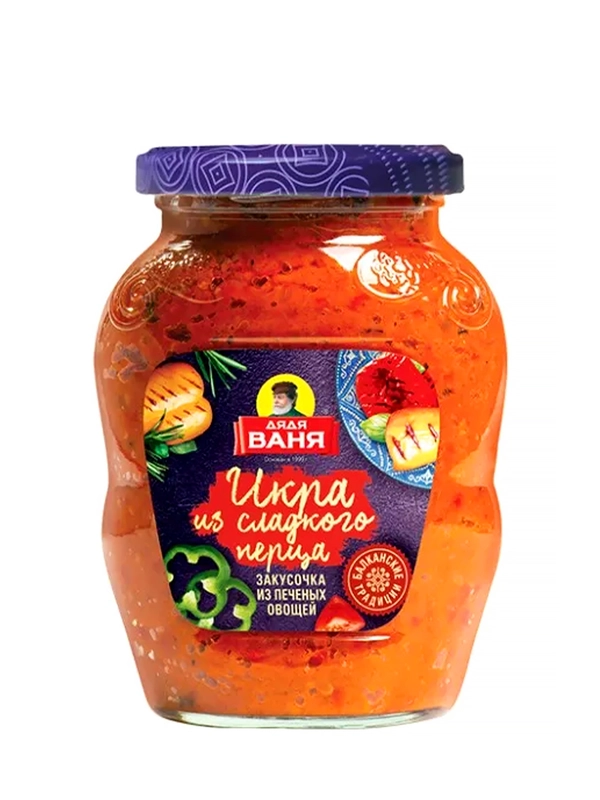 Икра Дядя Ваня, из сладкого перца, 370 г