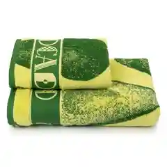 Полотенце махровое банное 50х90 см 100% хлопок 460 гр/м2 зеленый Cleanelly Fruits Авокадо