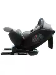 Серый автокресло детское Indigo MAX-X ST-3 Isofix растущее 0-36 кг