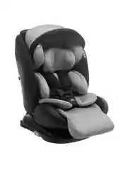 Серый автокресло детское Indigo MAX-X ST-3 Isofix растущее 0-36 кг