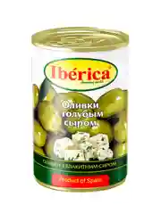 Оливки Iberica, с голубым сыром, 300 г