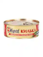 Килька в томате "5Морей", балтийская, 240 г