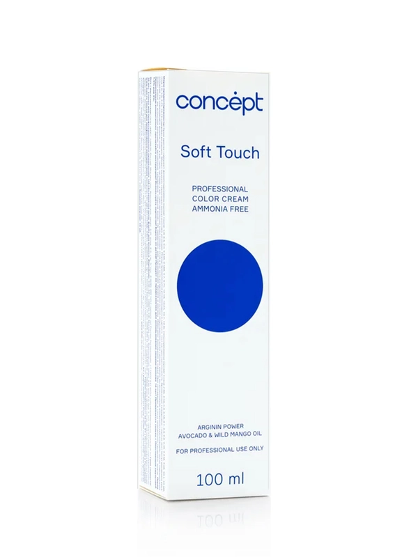 Крем-краситель Concept Soft Touch 9.16 Очень светлый блондин, пепельно-фиолетовый, 100 мл