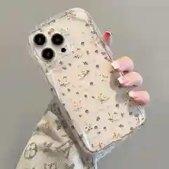 Кремовый чехол для iPhone 6s/7/8/SE/XR/XS/11/12/13/14/15/Pro/Max/Plus/mini, силикон, прозрачный
