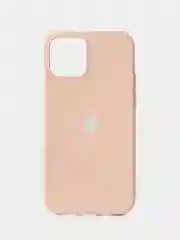 Бежевый меланж чехол SILICONE COVER для Iphone 12 Pro