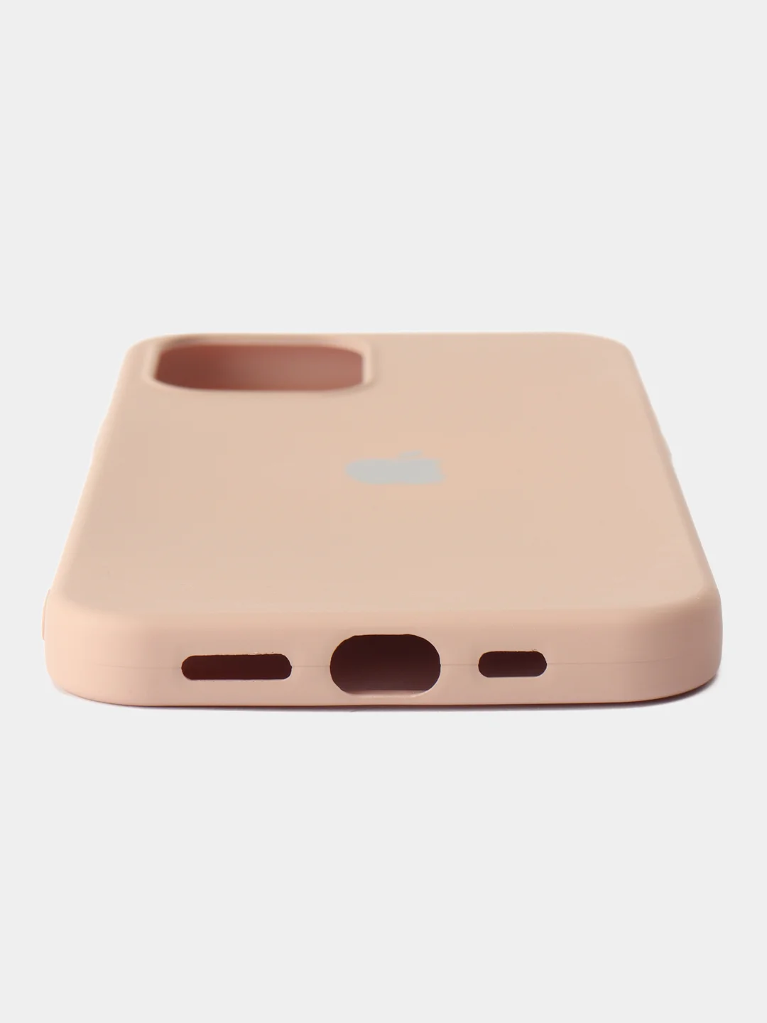 Бежевый меланж чехол SILICONE COVER для Iphone 12 Pro
