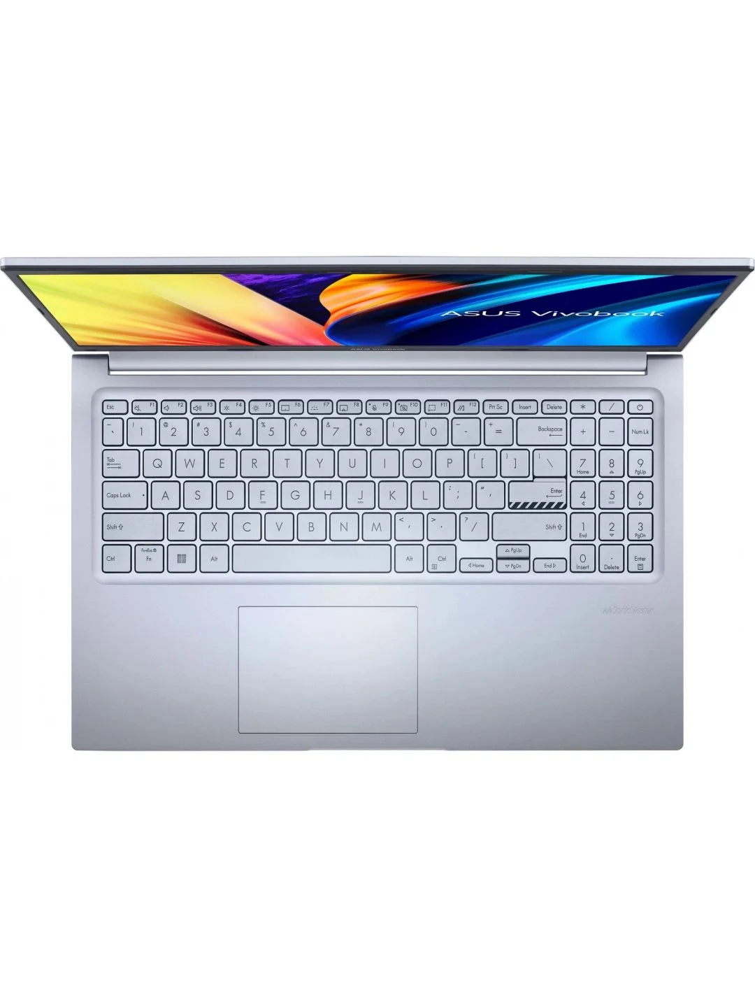 Ноутбук Asus VivoBook X1502ZA-BQ2005 i7 12700H/16Gb/SSD512Gb/15.6"/IPS/FHD/noOS/silver