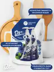 Средство для мытья посуды Palmia Fiorenta, с ароматом ежевики и васильков, 1 л