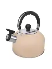 Чайник со свистком HOME ELEMENT HE-WK1602, 2л, нерж. сталь , бежевый матовый