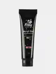 Розовый акрил-гель (Acryl gel) FOXY EXPERT, светоотражающий