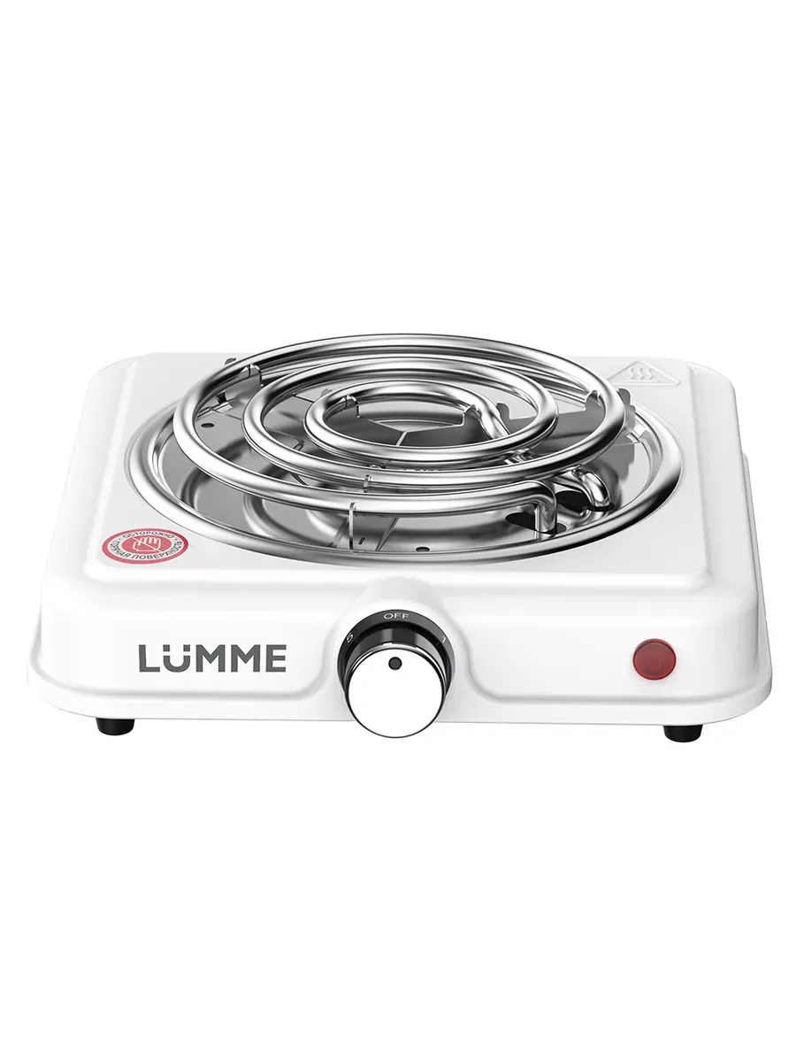 Белый электрическая плитка LUMME LU-HP3703A белый