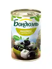 Маслины с сыром Фета BONDUELLE, 300 г