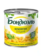 Кукуруза консервированная BONDUELLE, сладкая, 340 г