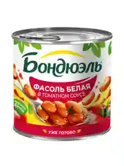 Фасоль белая в томатном соусе BONDUELLE , 425 мл