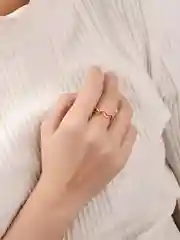 Серебряный кольцо женское