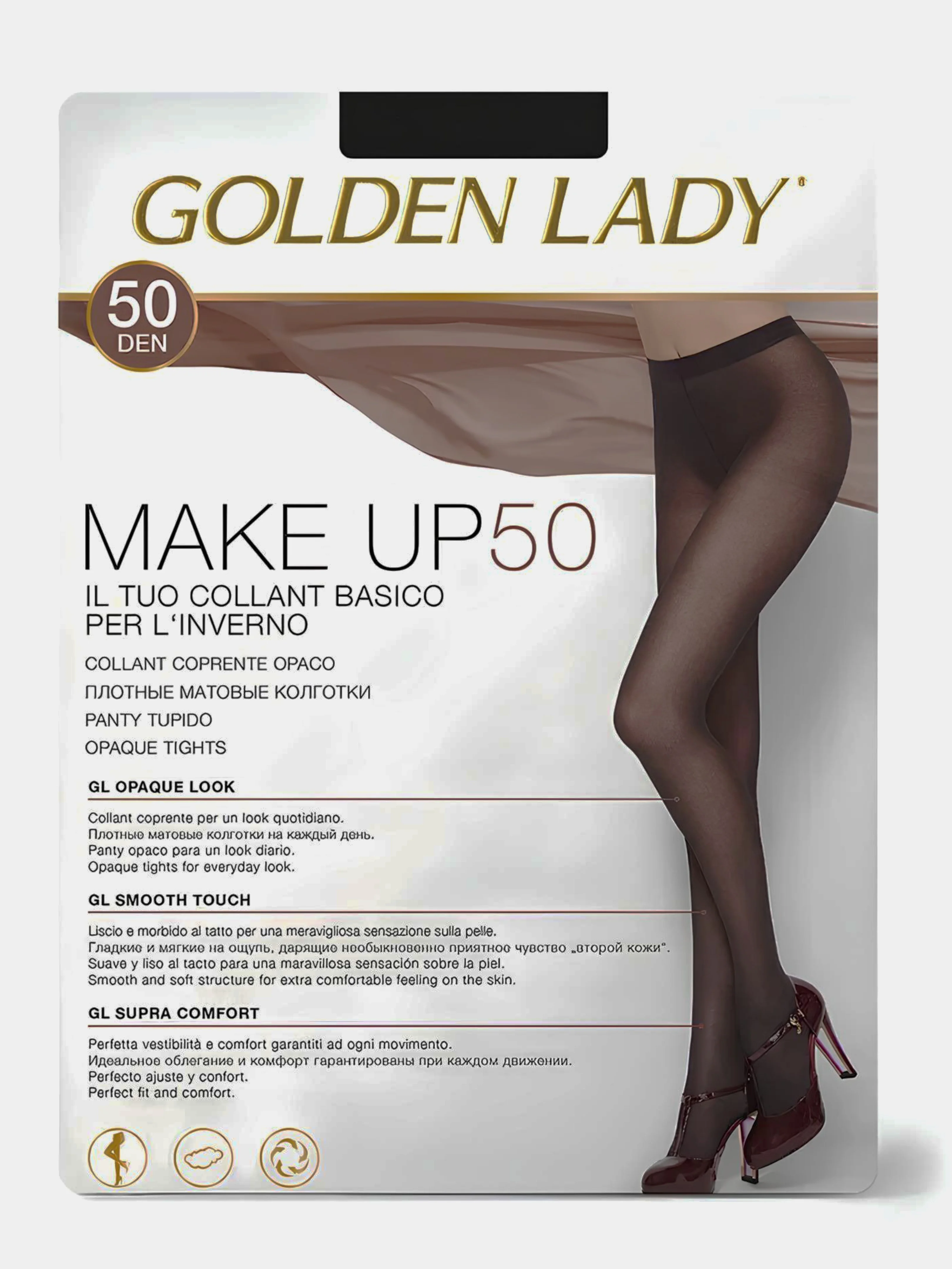 Капроновые колготки Golden Lady Make Up