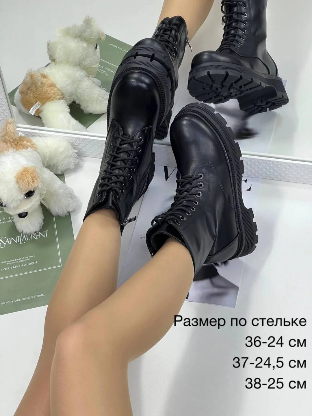 Черный ботинки женские,полусапоги женские зимние, меховые, ,36-41