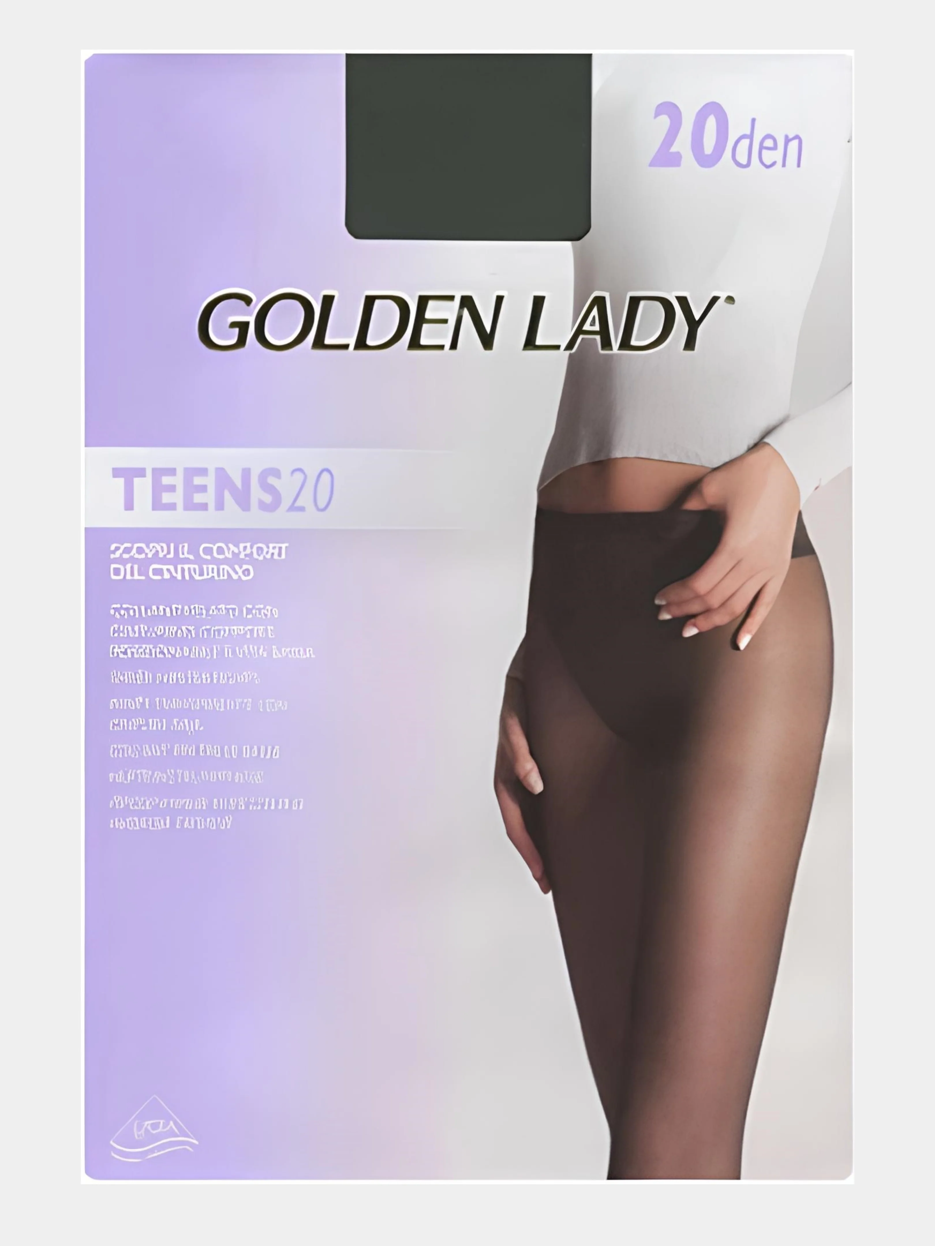 Капроновые колготки Golden Lady Teens 20