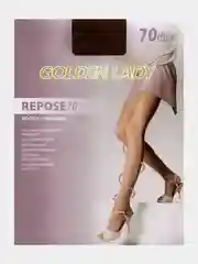 Черный капроновые колготки Golden Lady Repose 70
