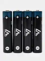 Черный батарейки  щелочные AAA LR03 мизинчиковые  4 шт, спайка, высокое качество
