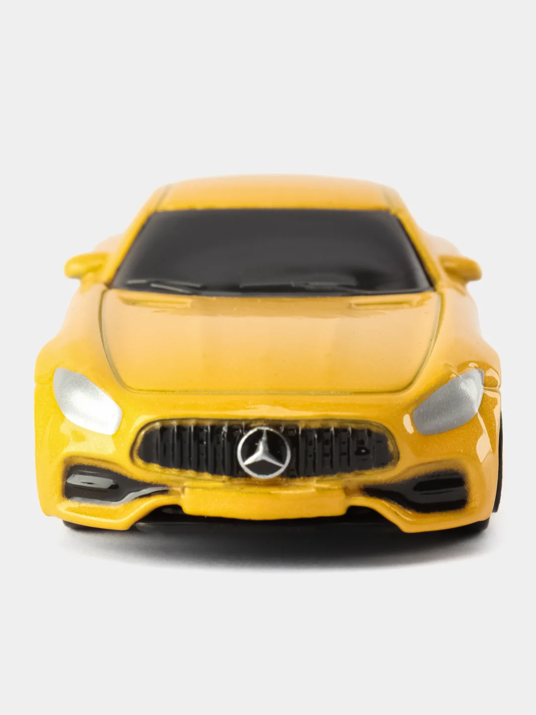 Машина металлическая MERCEDES-AMG GT S, 1:64, цвет жёлтый