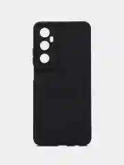 Черный чехол для Realme C65 4G (Реалми С65 4 Джи), противоударный, с защитой камеры