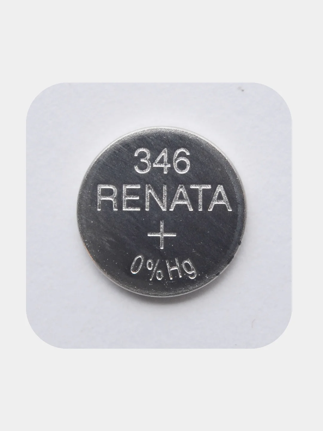 Батарейка Renata 346 (SR712SW, V346), 1.55V, 10 mAh, Япония, 1 штука