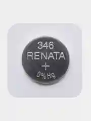 Батарейка Renata 346 (SR712SW, V346), 1.55V, 10 mAh, Япония, 1 штука