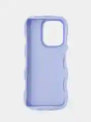 Лавандовый чехол Infinix HOT 30 (Инфиникс ХОТ 30) выпуклый