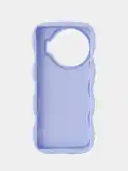 Лавандовый чехол Tecno Camon 30 Pro (Техно Камон 30 Про) выпуклый