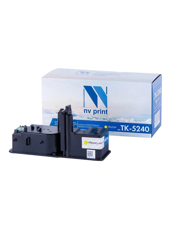 Картридж NV Print NV-TK-5240 Yellow, для Kyocera Ecosys, совместимый, 3000 страниц