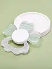 Зеленый прорезыватель для зубов охлаждающий "Flower" (арт. 4004) green