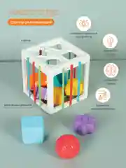 Белый сортер развивающий RANT "MAGIC CUBE", М-005 white