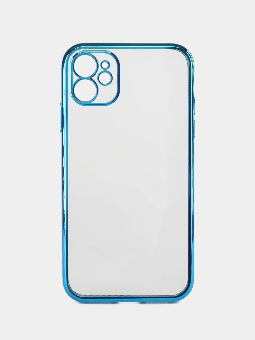 Голубой чехол для iPhone 11