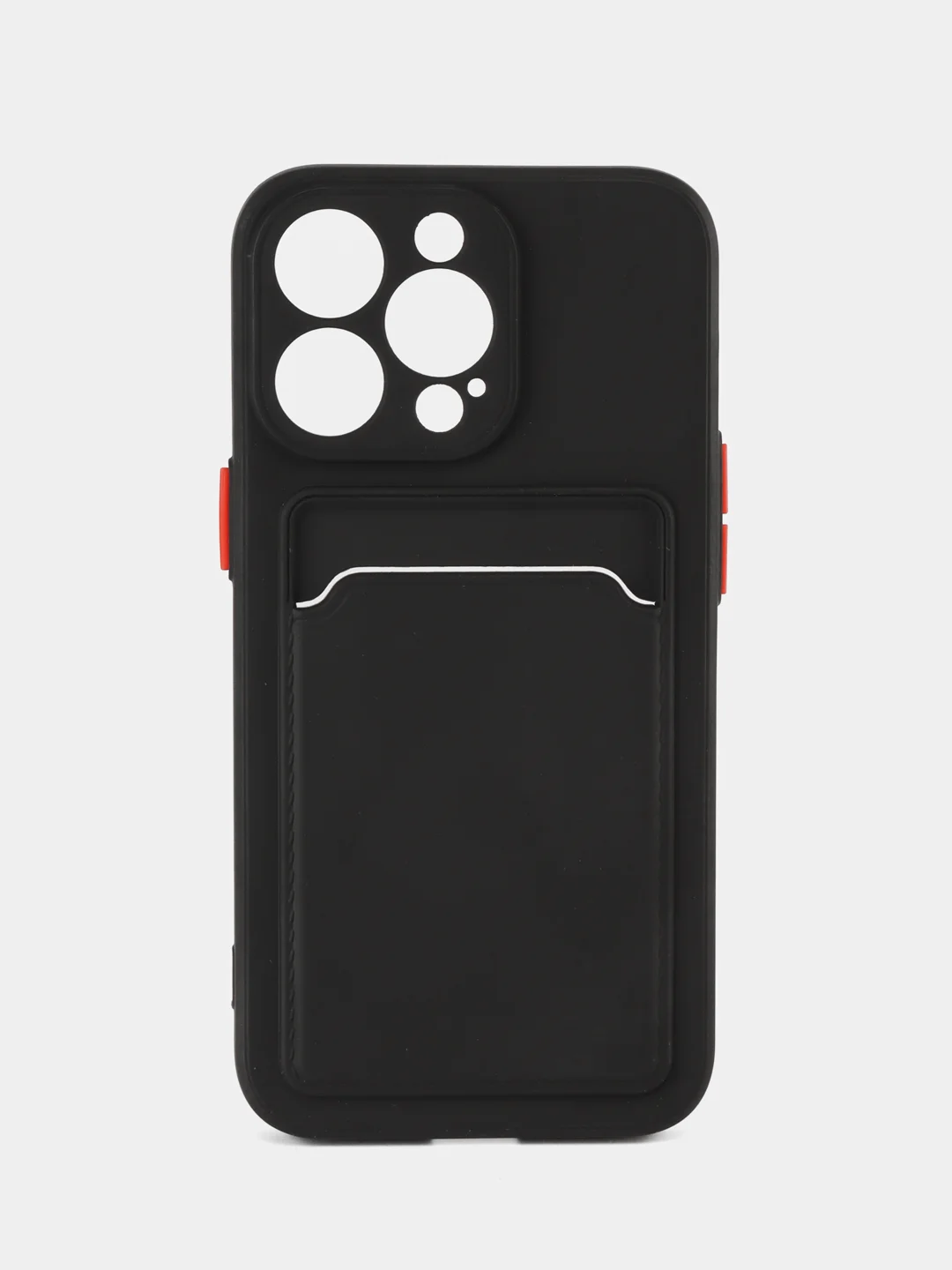 Черный чехол с кармашком на iPhone 11 13 13Pro 13 Promax
