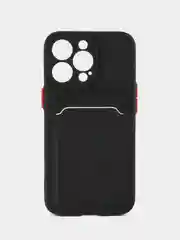 Черный чехол с кармашком на iPhone 11 13 13Pro 13 Promax