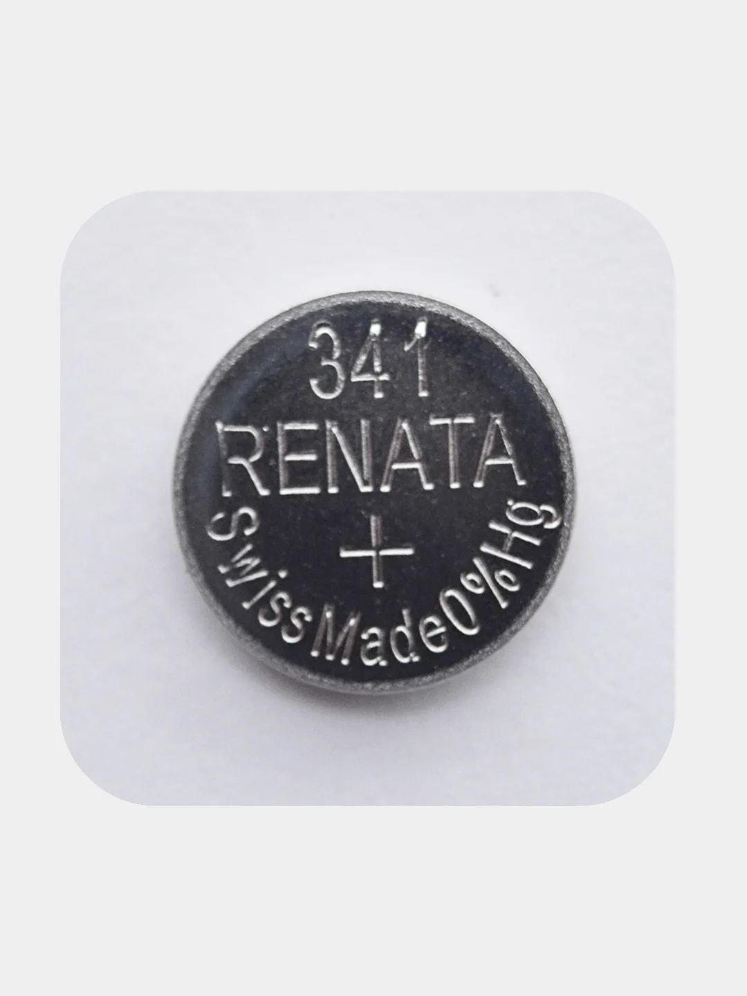 Батарейка Renata 341 (SR714SW, V341), 1.55V, 15 mAh, Швейцария, 1 штука