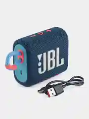 Синий портативная колонка, Bluetooth