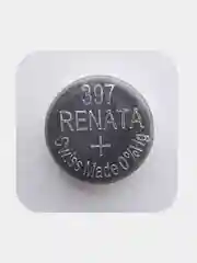 Батарейка Renata 397 (SR726SW, V397), 1.55V, 32 mAh, Швейцария, 1 штука
