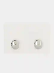 Серебряный серьги женские, базовые
