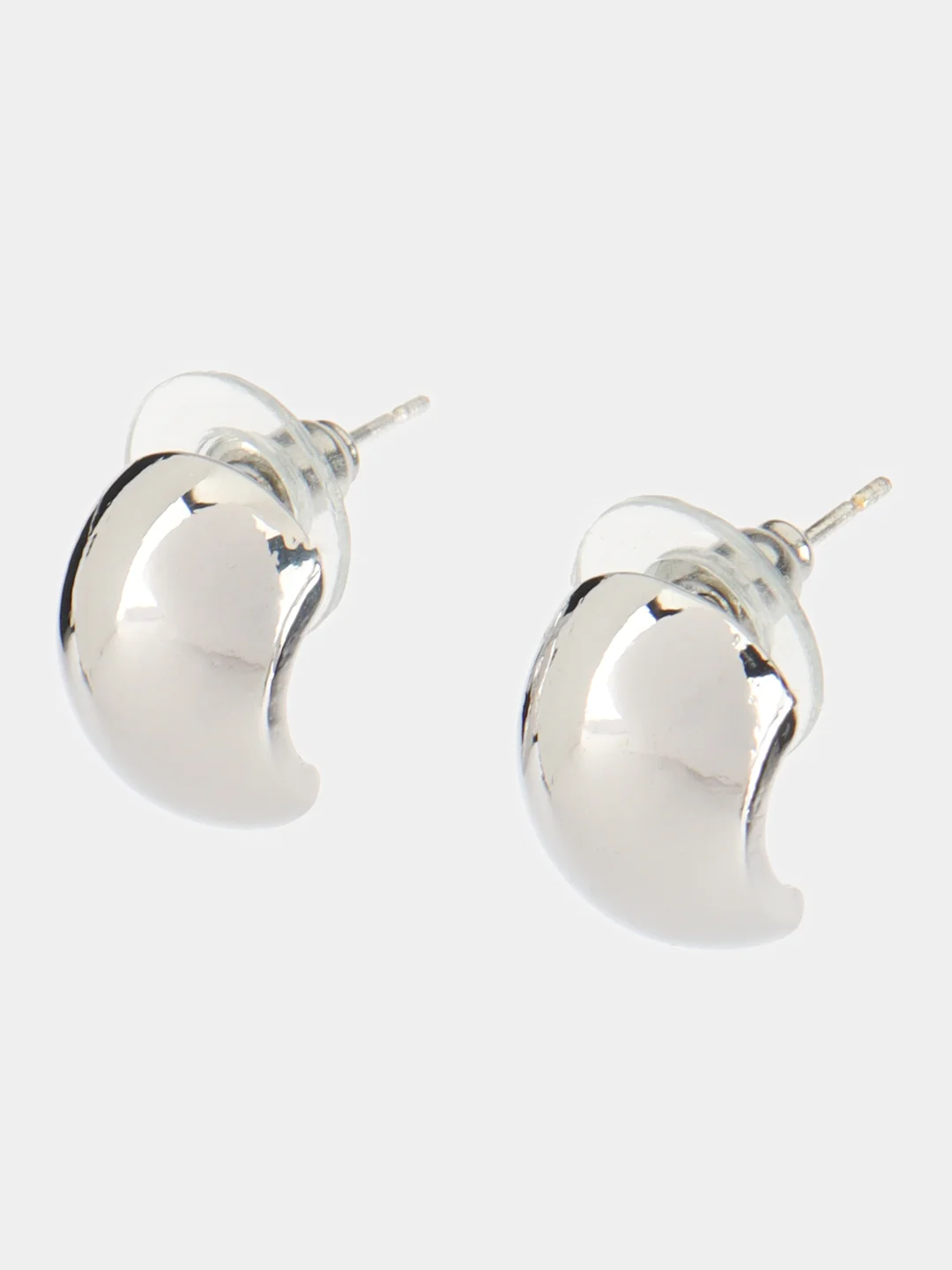 Серебряный серьги женские, базовые