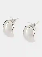 Серебряный серьги женские, базовые