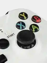 Белый геймпад для XBOX ONE, Джойстик проводной для игровой приставки и компьютера ПК