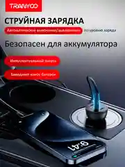 Автомобильное зарядное устройство с проводом Type C / Type C, сверхбыстрая зарядка QC5.0